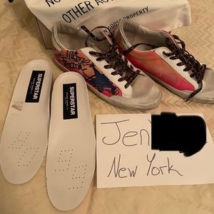 Golden Goose Super Stars GGDB in like new condition